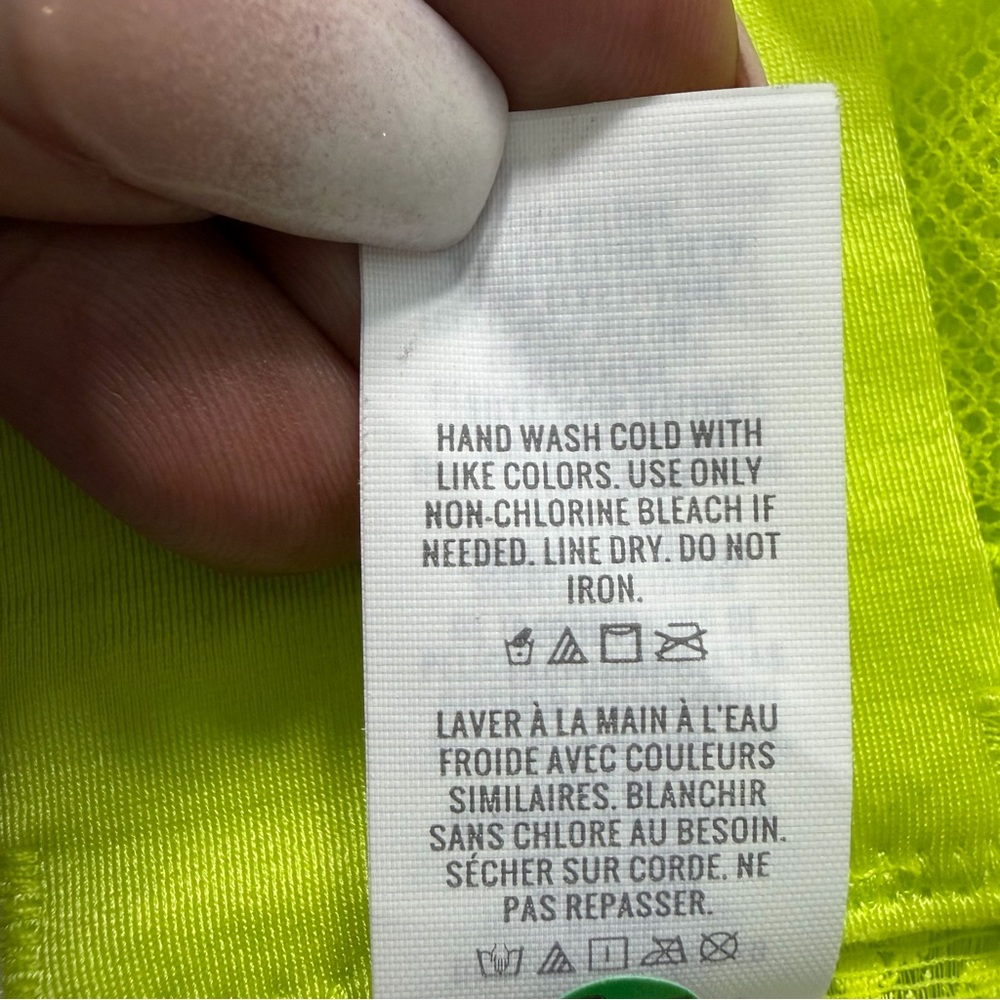 Aerie Lace Bralette in Neon Yellow-Green Size Small NWT - Picture 7 of 7